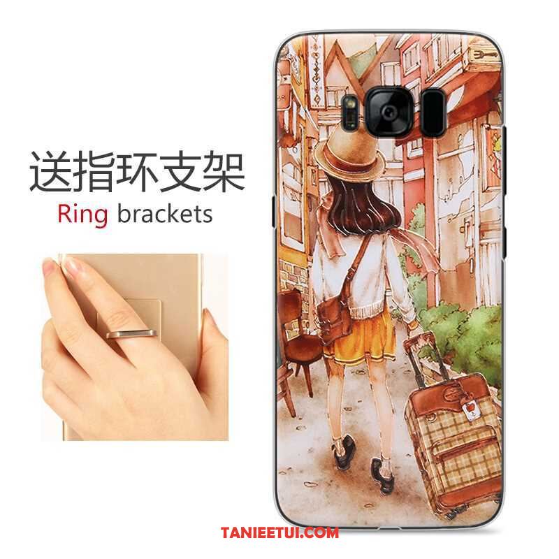 Etui Samsung Galaxy S8 Gwiazda Tendencja Relief, Futerał Samsung Galaxy S8 Niebieski Kolor Ochraniacz