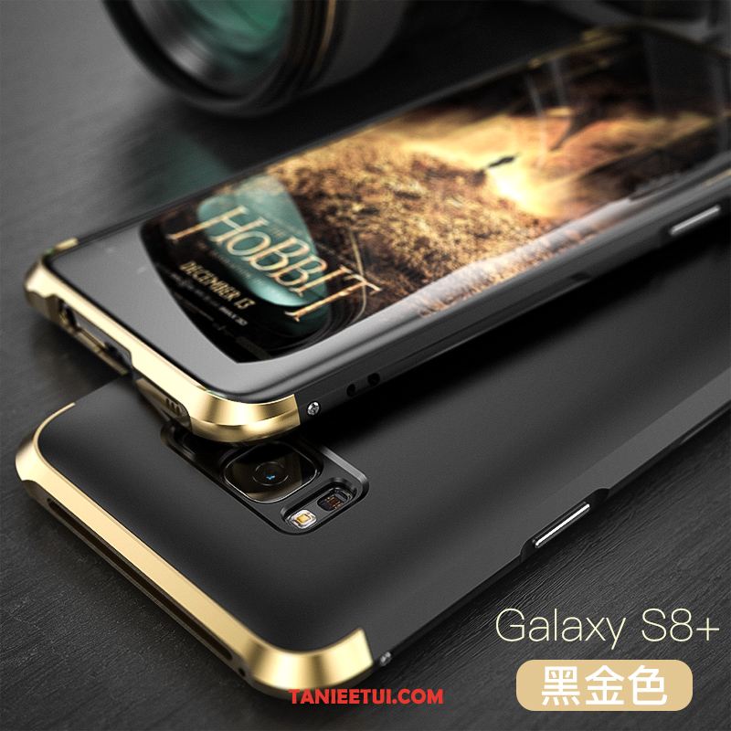 Etui Samsung Galaxy S8+ Kreatywne Trudno Czerwony Netto, Obudowa Samsung Galaxy S8+ Anti-fall Osobowość Metal