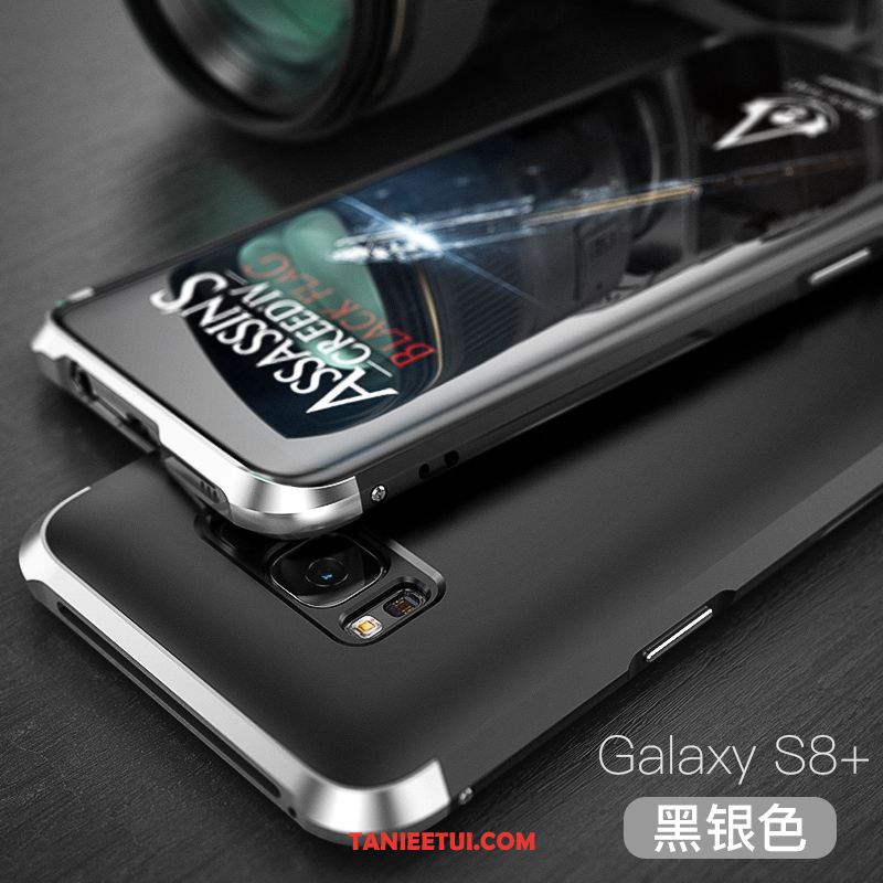 Etui Samsung Galaxy S8+ Kreatywne Trudno Czerwony Netto, Obudowa Samsung Galaxy S8+ Anti-fall Osobowość Metal