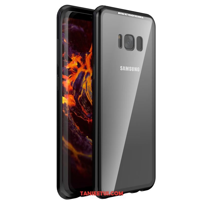 Etui Samsung Galaxy S8 Metal Osobowość Ochraniacz, Futerał Samsung Galaxy S8 Granica Tylna Pokrywa Magnetyzm