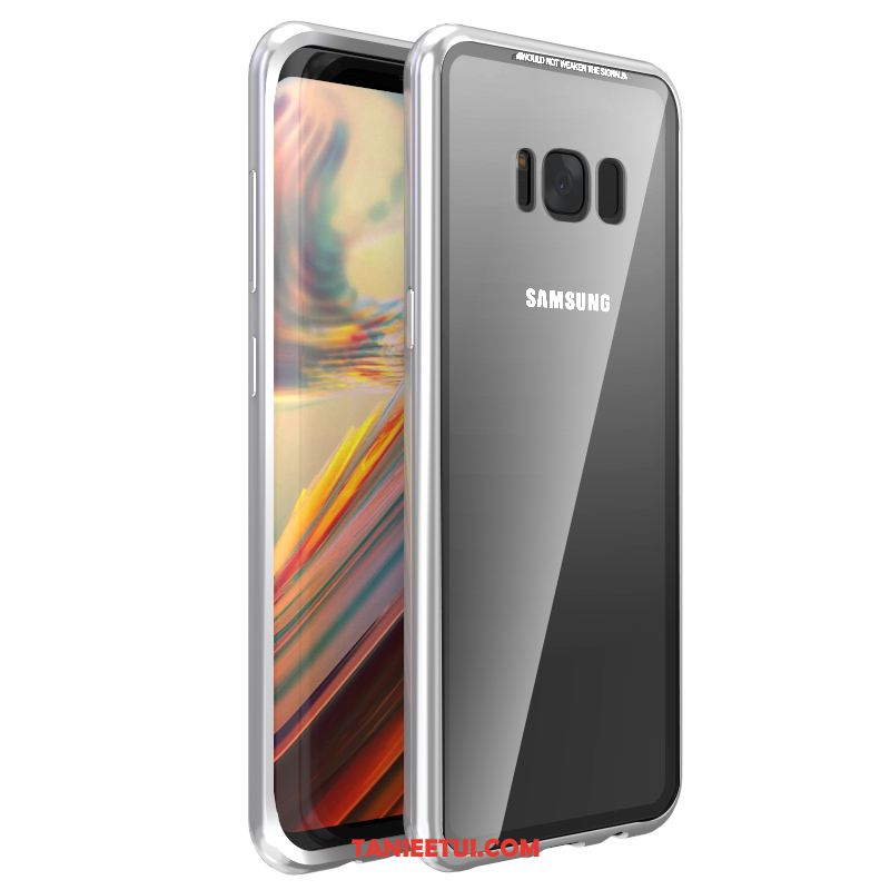 Etui Samsung Galaxy S8 Metal Osobowość Ochraniacz, Futerał Samsung Galaxy S8 Granica Tylna Pokrywa Magnetyzm