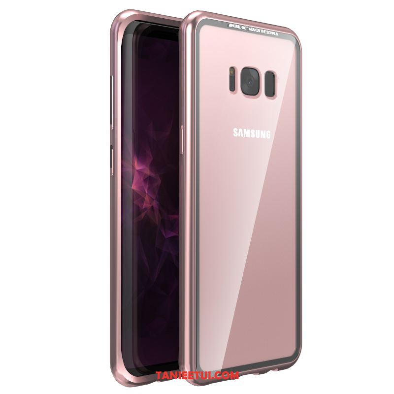 Etui Samsung Galaxy S8 Metal Osobowość Ochraniacz, Futerał Samsung Galaxy S8 Granica Tylna Pokrywa Magnetyzm