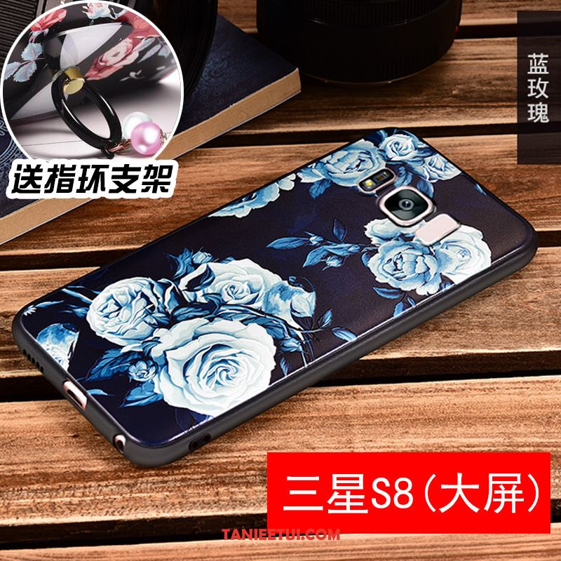 Etui Samsung Galaxy S8+ Miękki Ochraniacz Anti-fall, Obudowa Samsung Galaxy S8+ Telefon Komórkowy Gwiazda Kwiaty
