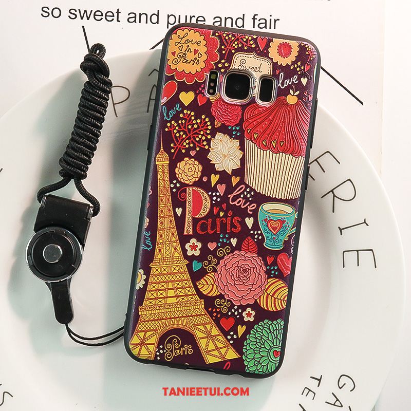 Etui Samsung Galaxy S8+ Niebieski Wspornik Kreatywne, Pokrowce Samsung Galaxy S8+ Miękki Wiszące Ozdoby All Inclusive