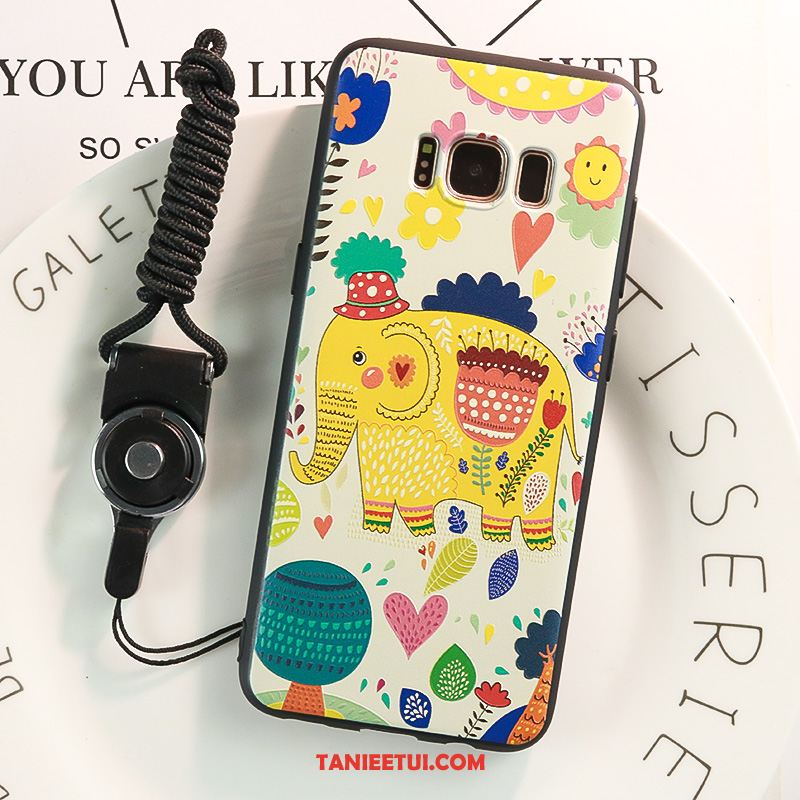 Etui Samsung Galaxy S8+ Niebieski Wspornik Kreatywne, Pokrowce Samsung Galaxy S8+ Miękki Wiszące Ozdoby All Inclusive