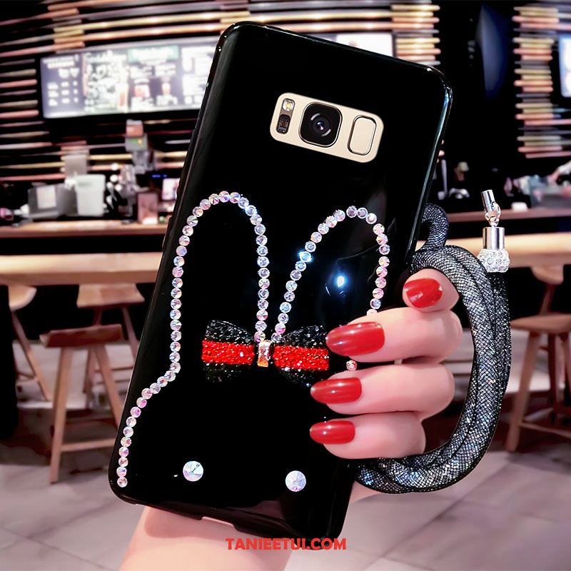 Etui Samsung Galaxy S8+ Ochraniacz Silikonowe Gwiazda, Obudowa Samsung Galaxy S8+ Żółty Telefon Komórkowy Rhinestone