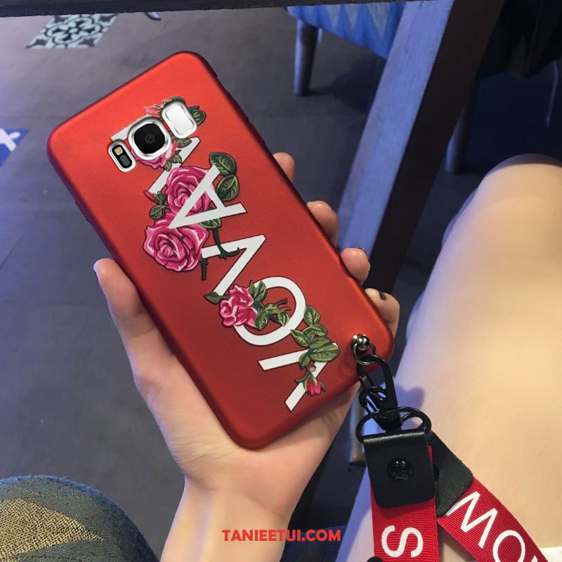 Etui Samsung Galaxy S8 Piękny Kreatywne Ochraniacz, Obudowa Samsung Galaxy S8 All Inclusive Czerwony Netto Silikonowe