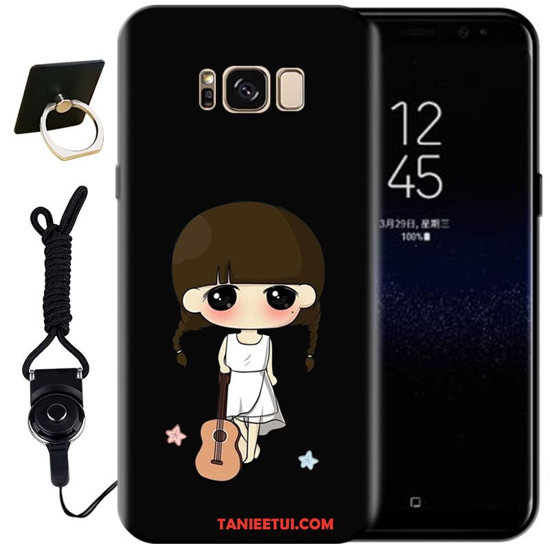 Etui Samsung Galaxy S8+ Relief Moda Silikonowe, Pokrowce Samsung Galaxy S8+ Czarny Kolor Ochraniacz