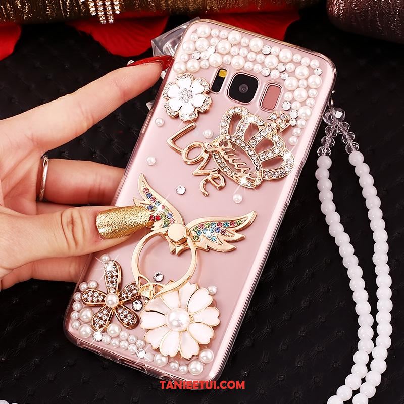 Etui Samsung Galaxy S8+ Silikonowe Rhinestone Gwiazda, Obudowa Samsung Galaxy S8+ Tendencja Kwiaty Telefon Komórkowy