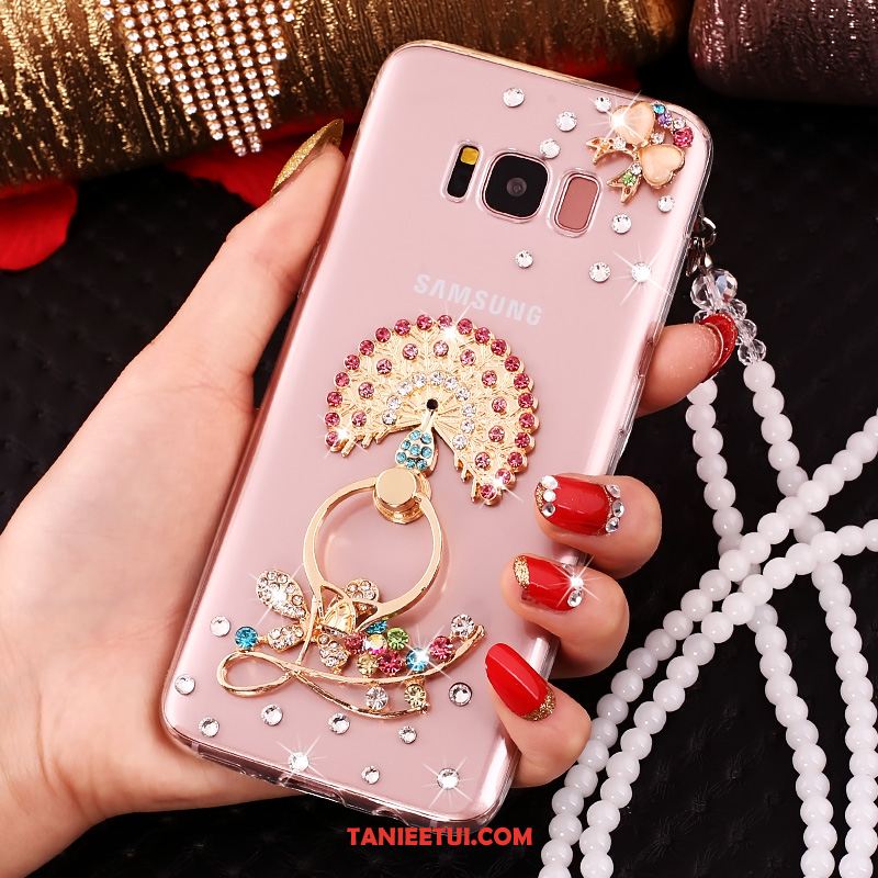 Etui Samsung Galaxy S8+ Silikonowe Rhinestone Gwiazda, Obudowa Samsung Galaxy S8+ Tendencja Kwiaty Telefon Komórkowy