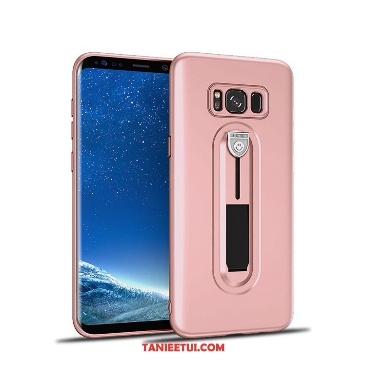 Etui Samsung Galaxy S8+ Silikonowe Wspornik Anti-fall, Futerał Samsung Galaxy S8+ Wisząca Szyja Gwiazda Czerwony