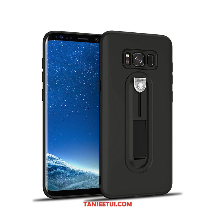 Etui Samsung Galaxy S8+ Silikonowe Wspornik Anti-fall, Futerał Samsung Galaxy S8+ Wisząca Szyja Gwiazda Czerwony