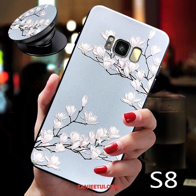 Etui Samsung Galaxy S8 Tendencja Niebieski Anti-fall, Obudowa Samsung Galaxy S8 Ochraniacz Cienkie Telefon Komórkowy