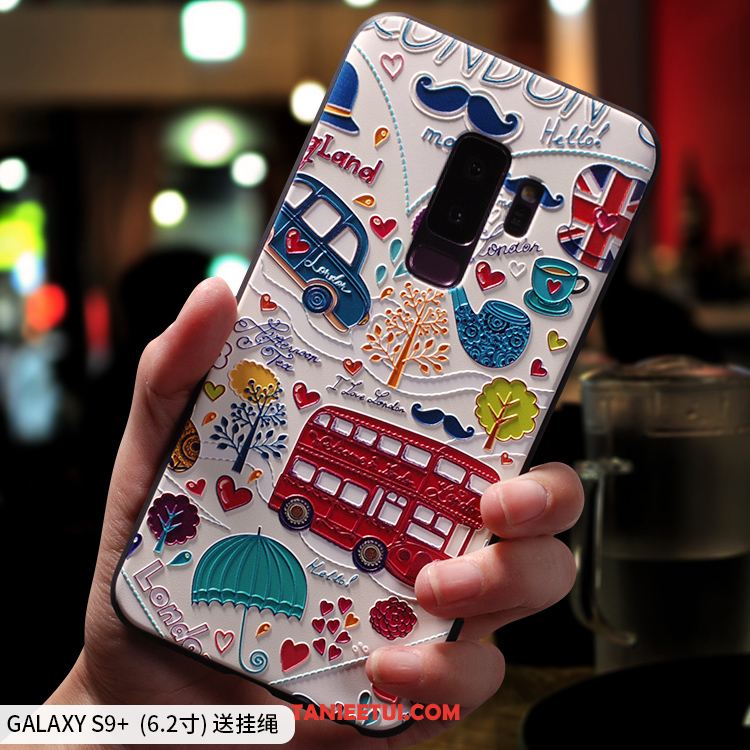 Etui Samsung Galaxy S9+ All Inclusive Tendencja Gwiazda, Pokrowce Samsung Galaxy S9+ Silikonowe Żółty Telefon Komórkowy