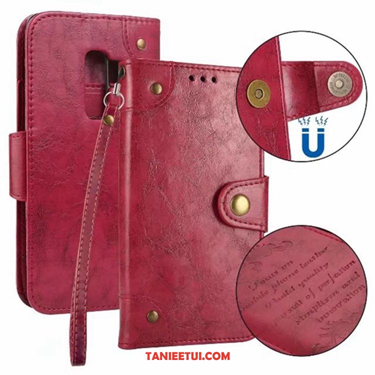 Etui Samsung Galaxy S9+ Anti-fall Kreatywne Vintage, Futerał Samsung Galaxy S9+ Portfel Gwiazda Telefon Komórkowy