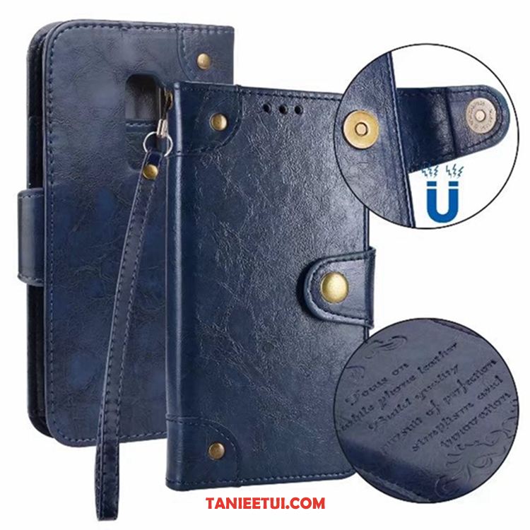 Etui Samsung Galaxy S9+ Anti-fall Kreatywne Vintage, Futerał Samsung Galaxy S9+ Portfel Gwiazda Telefon Komórkowy