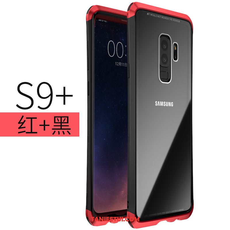 Etui Samsung Galaxy S9+ Anti-fall Niebieski Telefon Komórkowy, Obudowa Samsung Galaxy S9+ Metal Trudno Tylna Pokrywa