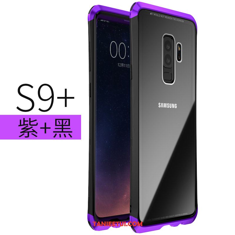 Etui Samsung Galaxy S9+ Anti-fall Niebieski Telefon Komórkowy, Obudowa Samsung Galaxy S9+ Metal Trudno Tylna Pokrywa