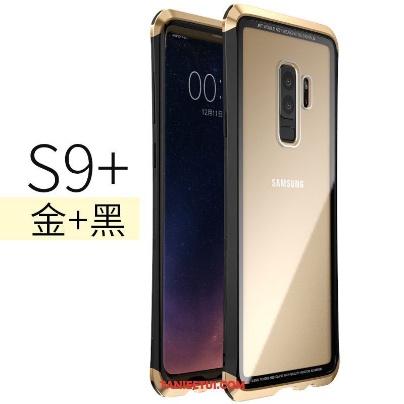 Etui Samsung Galaxy S9+ Anti-fall Niebieski Telefon Komórkowy, Obudowa Samsung Galaxy S9+ Metal Trudno Tylna Pokrywa