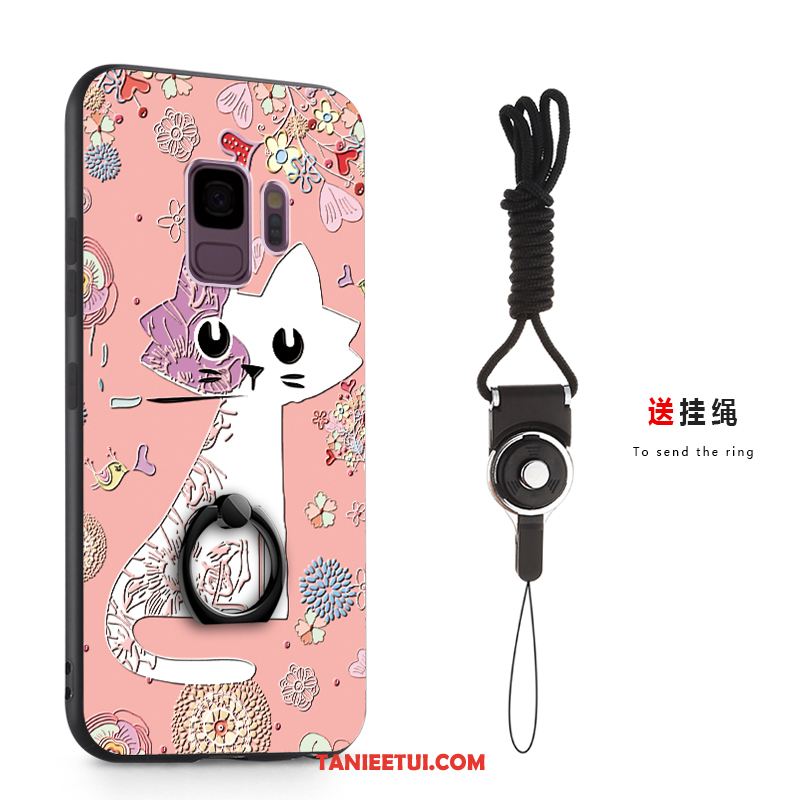 Etui Samsung Galaxy S9 Anti-fall Wspornik Ochraniacz, Pokrowce Samsung Galaxy S9 Filmy Relief Wiszące Ozdoby