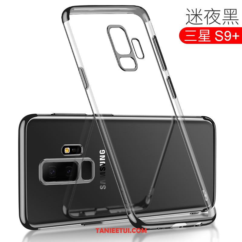 Etui Samsung Galaxy S9+ Cienkie Purpurowy Gwiazda, Obudowa Samsung Galaxy S9+ All Inclusive Miękki Telefon Komórkowy