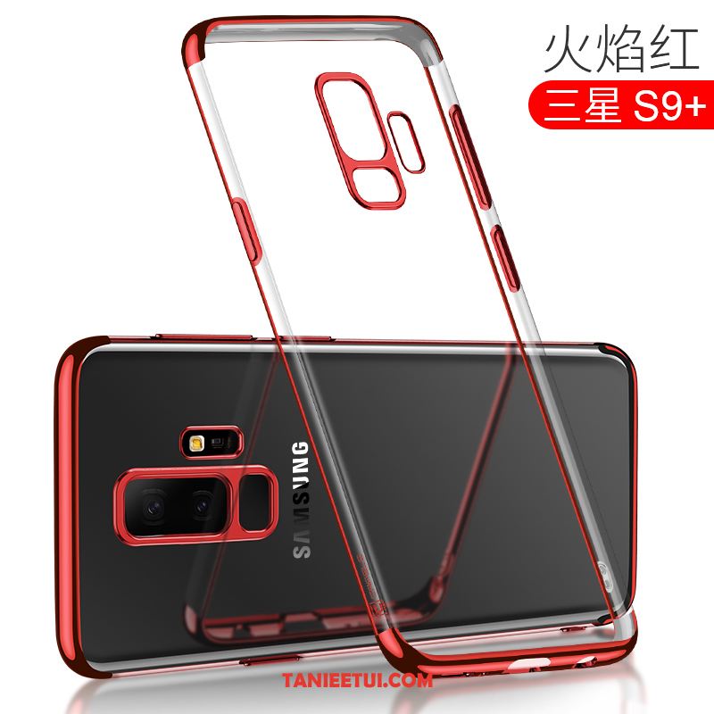 Etui Samsung Galaxy S9+ Cienkie Purpurowy Gwiazda, Obudowa Samsung Galaxy S9+ All Inclusive Miękki Telefon Komórkowy