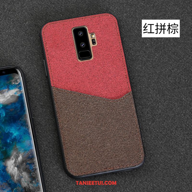 Etui Samsung Galaxy S9+ Czerwony Modna Marka All Inclusive, Futerał Samsung Galaxy S9+ Magnetyzm Ochraniacz Wzór