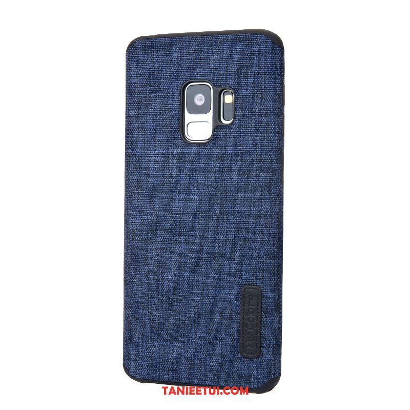 Etui Samsung Galaxy S9 Denim Szary Anti-fall, Obudowa Samsung Galaxy S9 Ochraniacz Silikonowe Biznes