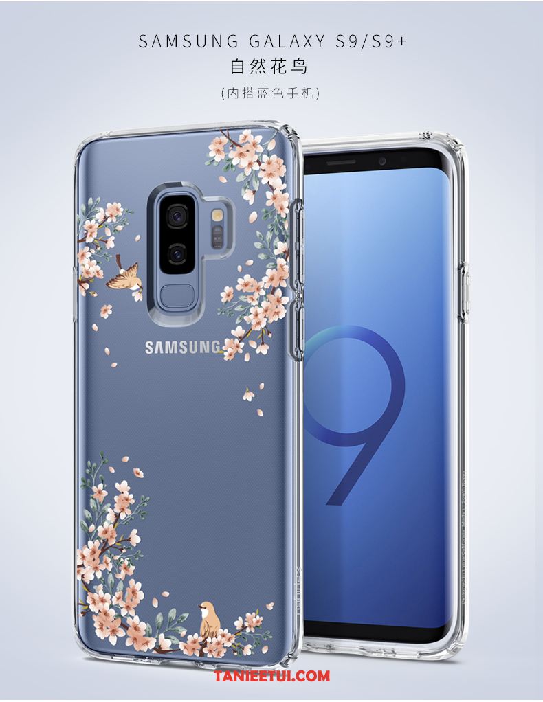 Etui Samsung Galaxy S9+ Gwiazda Anti-fall Przezroczysty, Futerał Samsung Galaxy S9+ Telefon Komórkowy Kreatywne Purpurowy