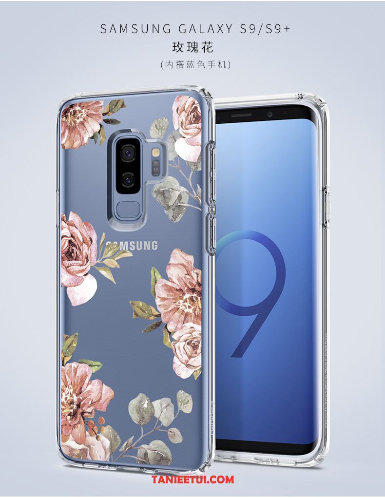 Etui Samsung Galaxy S9+ Gwiazda Anti-fall Przezroczysty, Futerał Samsung Galaxy S9+ Telefon Komórkowy Kreatywne Purpurowy