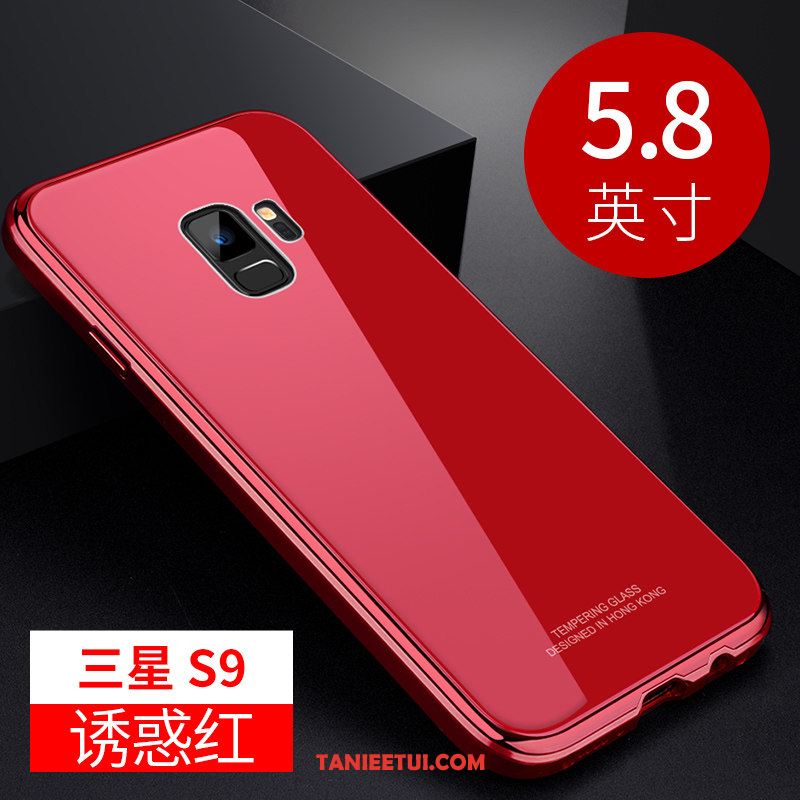 Etui Samsung Galaxy S9 Luksusowy Granica Metal, Futerał Samsung Galaxy S9 Cienkie Modna Marka Anti-fall