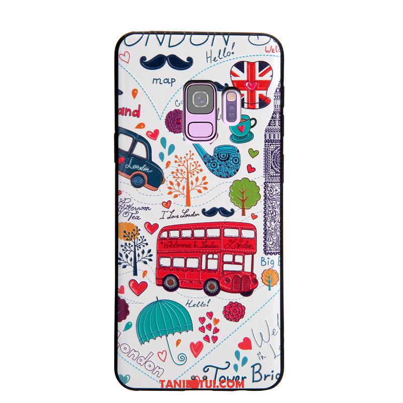 Etui Samsung Galaxy S9 Relief Anti-fall Telefon Komórkowy, Pokrowce Samsung Galaxy S9 Długie Modna Marka Gwiazda