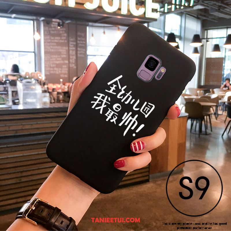 Etui Samsung Galaxy S9 Silikonowe Osobowość Miękki, Futerał Samsung Galaxy S9 Tendencja Czarny Kreatywne