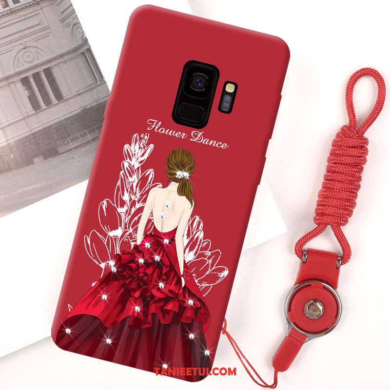 Etui Samsung Galaxy S9 Telefon Komórkowy Niebieski All Inclusive, Obudowa Samsung Galaxy S9 Silikonowe Nubuku Osobowość