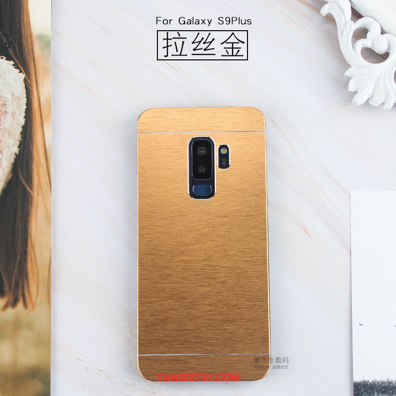 Etui Samsung Galaxy S9+ Trudno Nubuku Telefon Komórkowy, Pokrowce Samsung Galaxy S9+ Gwiazda Metal Jedwab