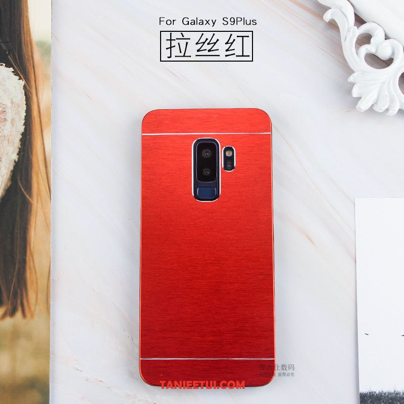 Etui Samsung Galaxy S9+ Trudno Nubuku Telefon Komórkowy, Pokrowce Samsung Galaxy S9+ Gwiazda Metal Jedwab