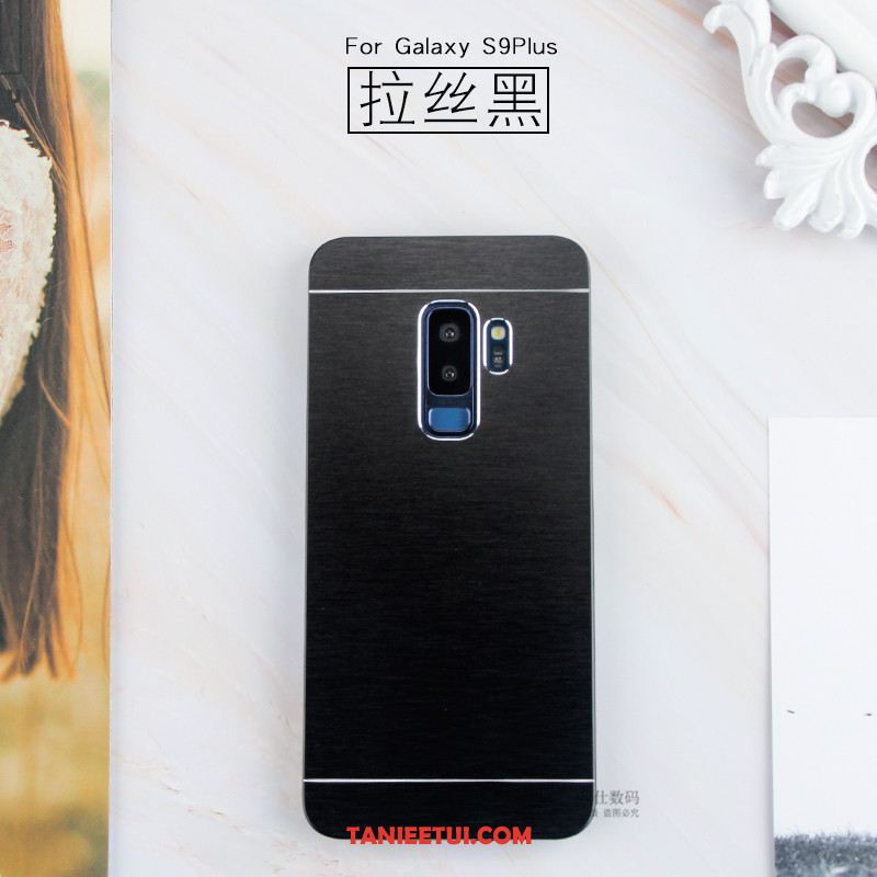 Etui Samsung Galaxy S9+ Trudno Nubuku Telefon Komórkowy, Pokrowce Samsung Galaxy S9+ Gwiazda Metal Jedwab