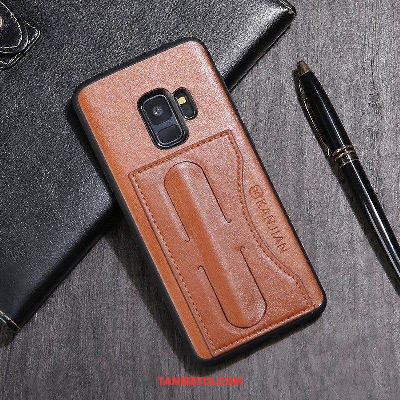 Etui Samsung Galaxy S9 Wspornik Czerwony Gwiazda, Futerał Samsung Galaxy S9 Telefon Komórkowy Karta