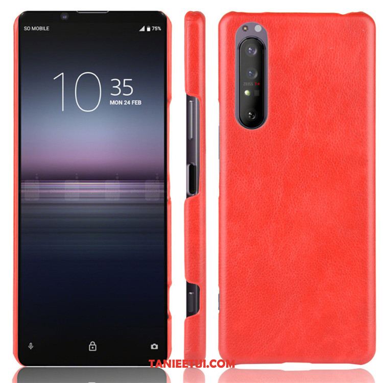 Etui Sony Xperia 1 Ii Litchi Trudno Skóra, Obudowa Sony Xperia 1 Ii Telefon Komórkowy Wzór Ochraniacz