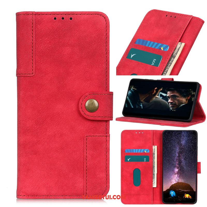 Etui Sony Xperia 1 Ii Skórzany Futerał Portfel Vintage, Pokrowce Sony Xperia 1 Ii Telefon Komórkowy Braun