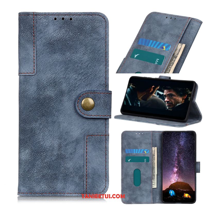 Etui Sony Xperia 1 Ii Skórzany Futerał Portfel Vintage, Pokrowce Sony Xperia 1 Ii Telefon Komórkowy Braun