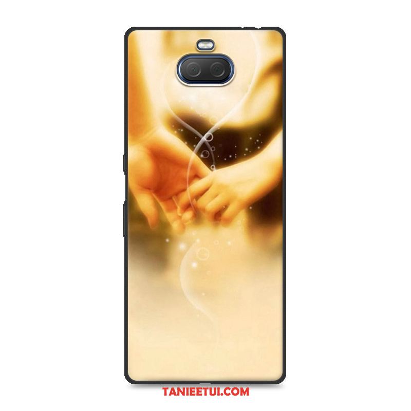 Etui Sony Xperia 10 Plus Anti-fall Czarny Miękki, Pokrowce Sony Xperia 10 Plus Telefon Komórkowy Wiszące Ozdoby Tendencja