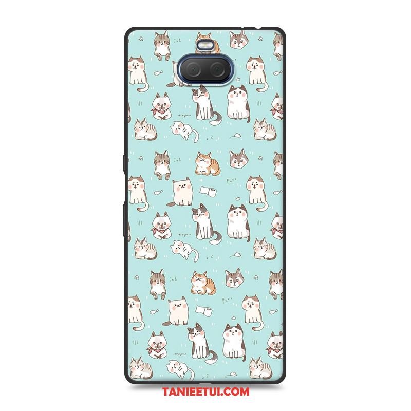 Etui Sony Xperia 10 Sceneria Telefon Komórkowy Miękki, Obudowa Sony Xperia 10 Ciemno Niebieski Ochraniacz Silikonowe