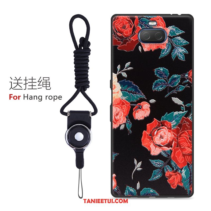 Etui Sony Xperia 10 Telefon Komórkowy Vintage Ochraniacz, Pokrowce Sony Xperia 10 All Inclusive Relief Poczuj