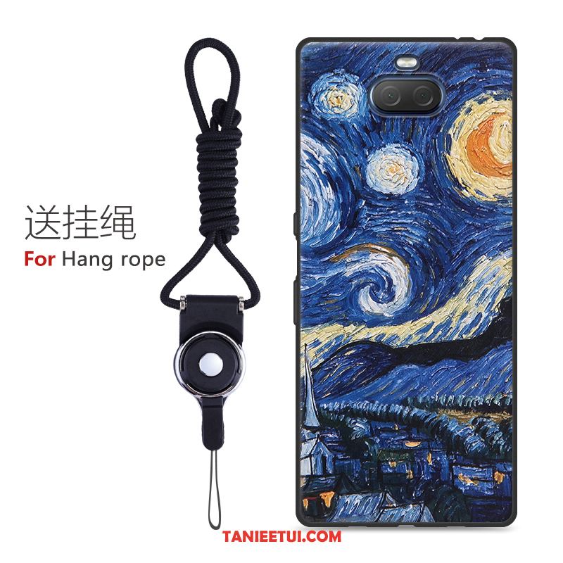 Etui Sony Xperia 10 Telefon Komórkowy Vintage Ochraniacz, Pokrowce Sony Xperia 10 All Inclusive Relief Poczuj