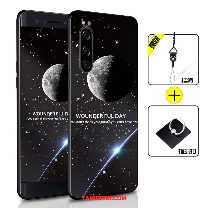 Etui Sony Xperia 5 Proste Telefon Komórkowy Dostosowane, Pokrowce Sony Xperia 5 All Inclusive Anti-fall Silikonowe