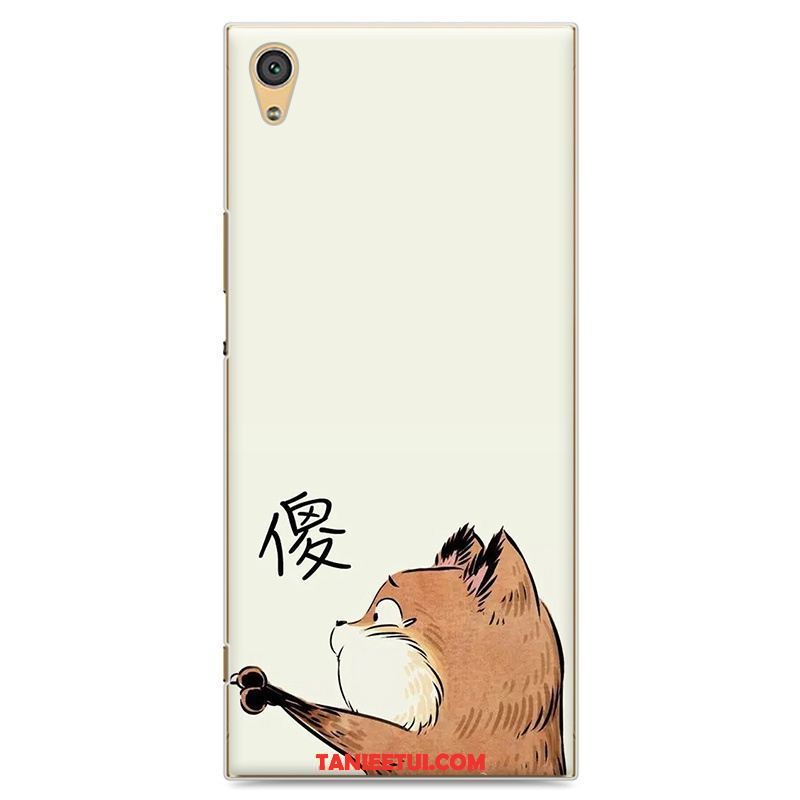 Etui Sony Xperia E5 Anti-fall Trudno Telefon Komórkowy, Obudowa Sony Xperia E5 Ochraniacz Kreskówka Piękny Beige