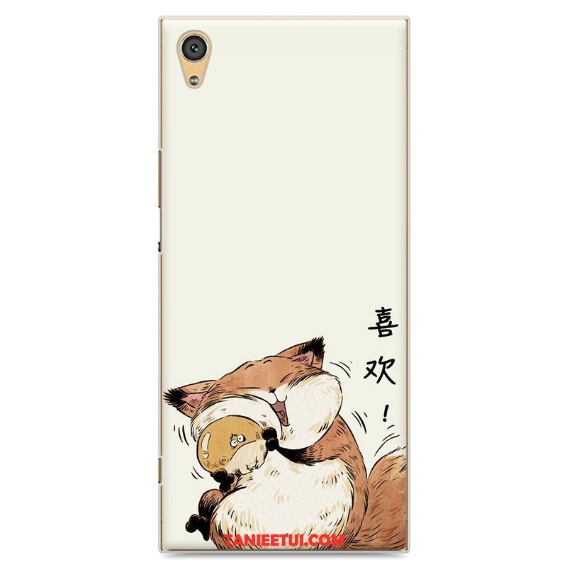 Etui Sony Xperia E5 Anti-fall Trudno Telefon Komórkowy, Obudowa Sony Xperia E5 Ochraniacz Kreskówka Piękny Beige