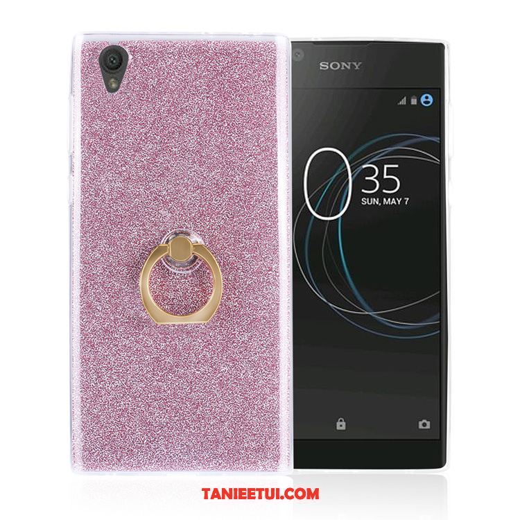 Etui Sony Xperia L1 Biały Silikonowe Telefon Komórkowy, Obudowa Sony Xperia L1 Proszek Ochraniacz Ring