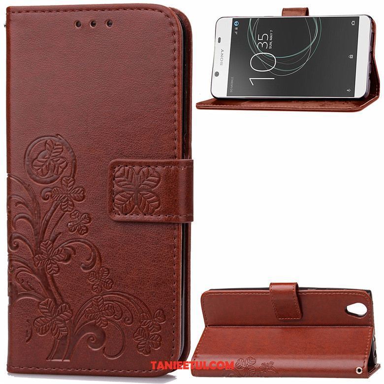 Etui Sony Xperia L1 Miękki Czerwony Ochraniacz, Pokrowce Sony Xperia L1 Klapa Anti-fall Silikonowe